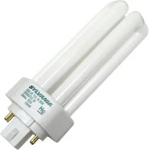 (10 Pack) Sylvania 20882 CF26DT/E/IN/841/ECO 26-Watt 4100K 4-Pin Triple Tube Compact Fluorescent Lamp