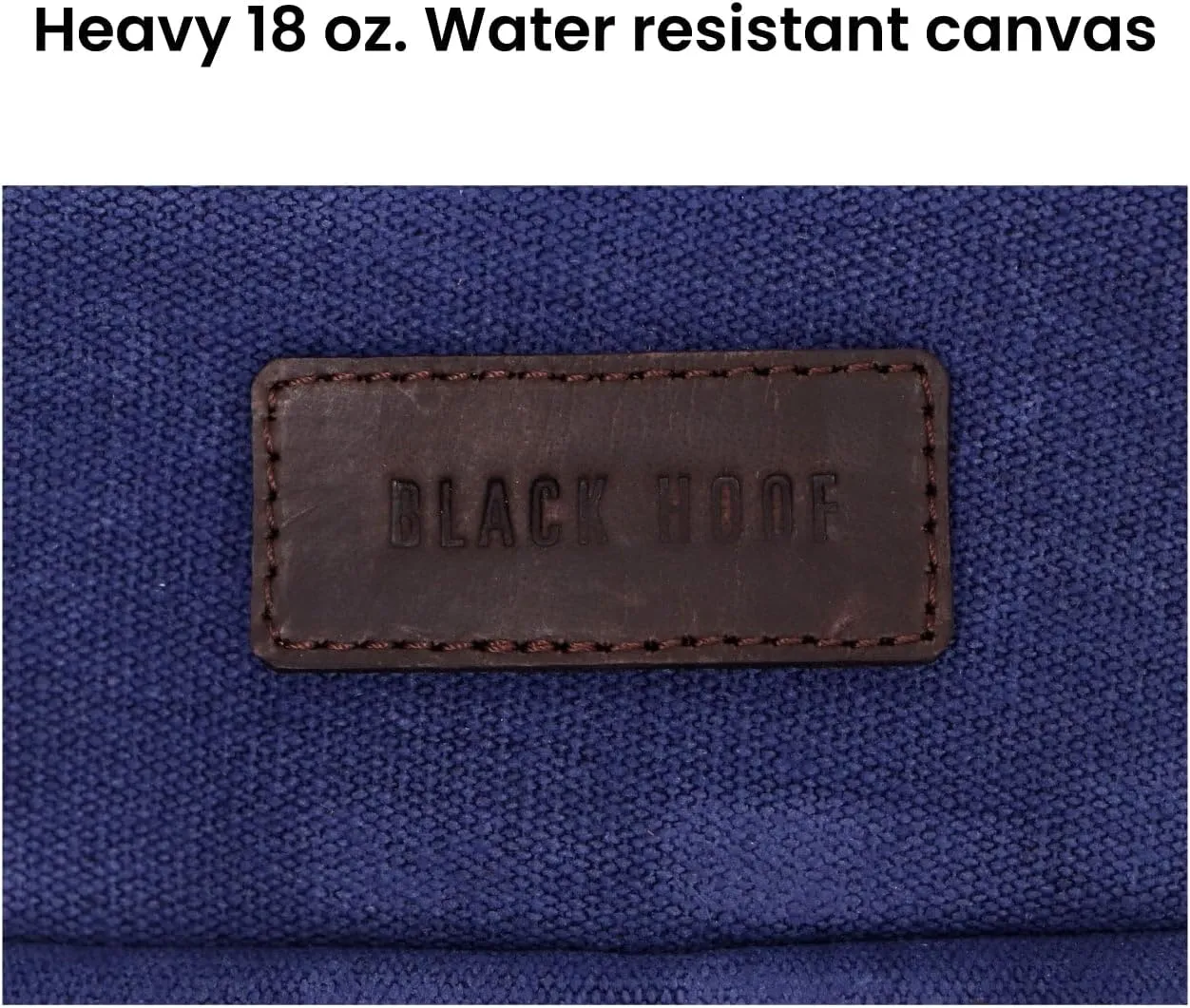 18 Oz Water Repellant Canvas Cantle Bags for Trail Riding