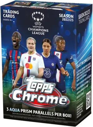 2022/23 TOPPS Chrome UEFA Women’S Champions League Value Box