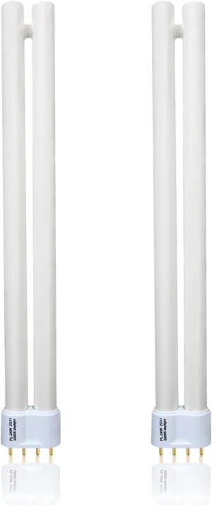 24W PL24-C Fluorescent Light Bulb Replacement for OttLite B24553 T40J34,Tpye C,PL-L 24W Fluorescent Light Bulbs,5500K Bright Natural Daylight,2G11 Base - 2Pack