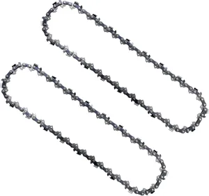 2PC 10 inch Chainsaw Chain for Worx WG323 WG323.9 Chainsaw, 10" Replacement Chain for Worx WG322 WG322.9 Chain Saw