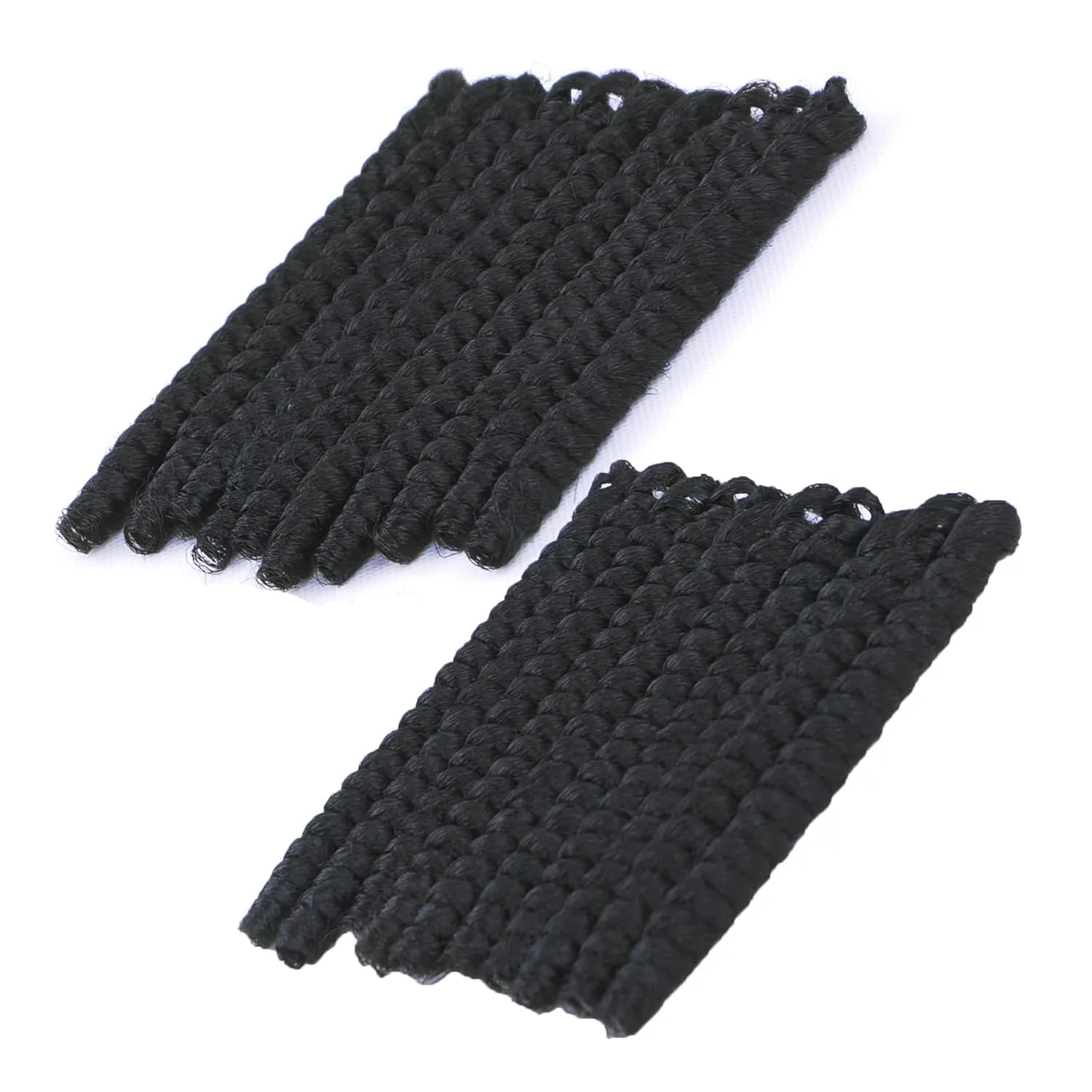3 Packs Saniay Curl Crochet Braids Short Crochet Braiding Bouncy Twist Spiral Curls Jamaican Twist Hair Extensions 20 Strands/Pack (1, 6 * 20 inch)