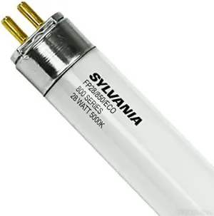 (40 Pack) FP28/850/ECO - 28W 5000K T5 High Efficiency Linear Tubes - Sylvania 22203