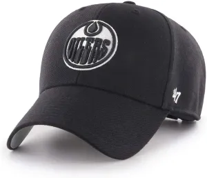 47 Men's Edmonton Oilers Black/White MVP Adjustable Hat - One Size