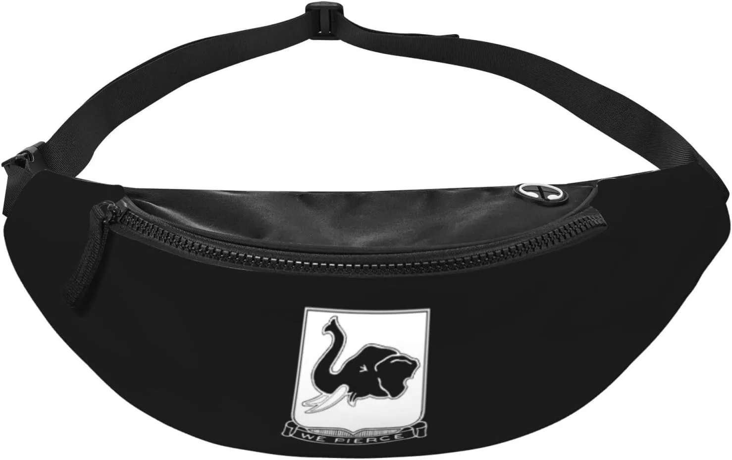 64th Armor Regiment Unisex Leisure Waist Bag Outdoor Sports Running Waist Bag Business Travel Mobile Phone Bag