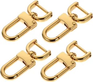 8 Pcs Metal Hook Detachable Bag Buckle Bag Accessory Bag Supplies Bag Strap Buckle Bag Detachable Clasp