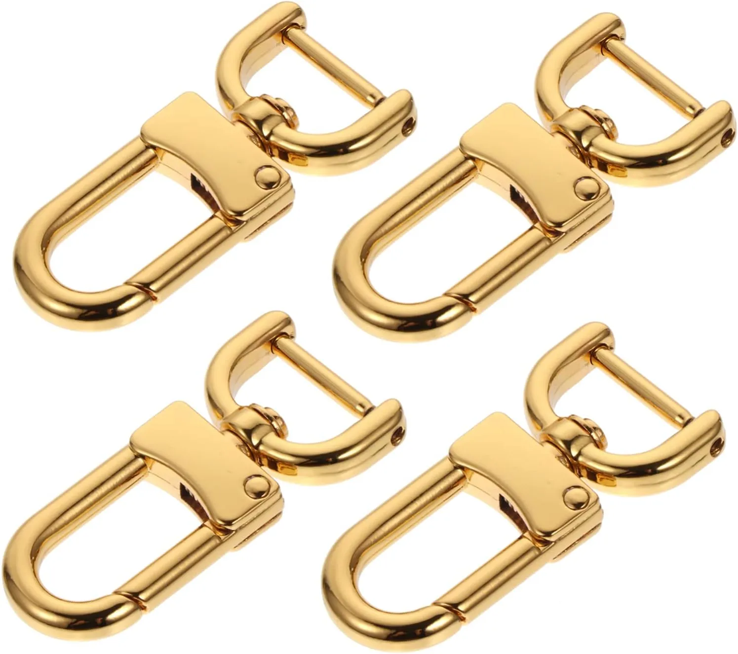 8 Pcs Metal Hook Detachable Bag Buckle Bag Accessory Bag Supplies Bag Strap Buckle Bag Detachable Clasp