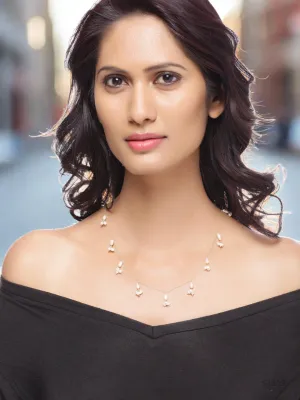 925 Silver Pearl chain necklace