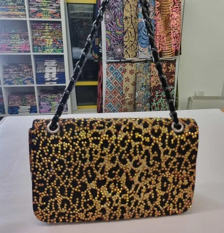 African Print Shoulder Handbag