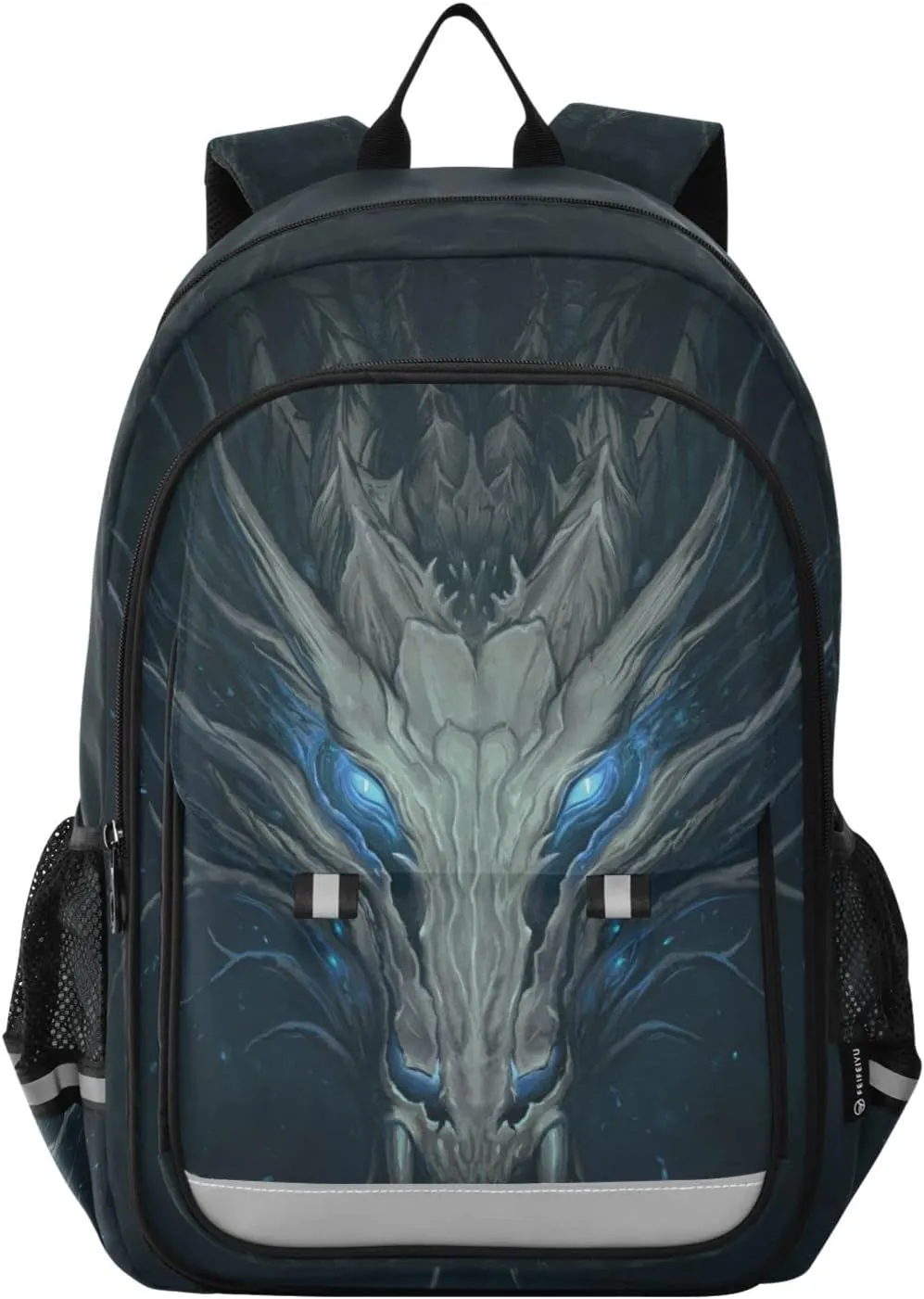 ALAZA Dragon Firing Anime Laptop Backpack Purse for Women Men Travel Bag Casual Daypack with Compartment & Multiple Pockets