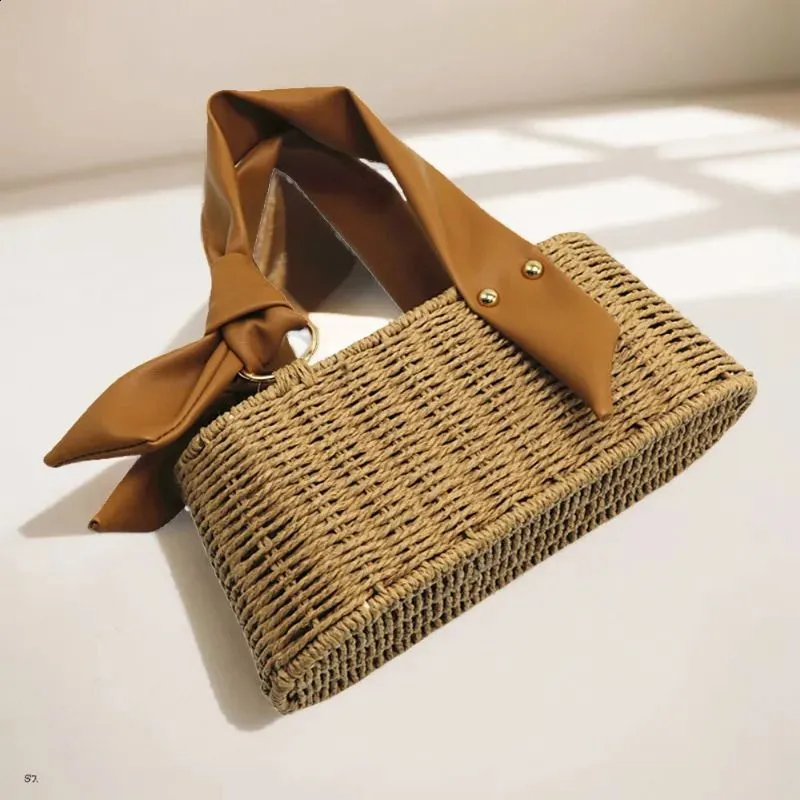 Alba Boho Straw Bags