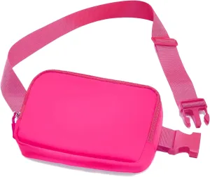 Amazerbst Belt Bag, Fanny Pack, Everywhere Belt Bag,40 Inch Adjustable Strap,Belt Bag for Women and Men,Waterproof