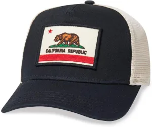 AMERICAN NEEDLE Cali California Bear Patch Unisex Adjustable Snapback Baseball Hat