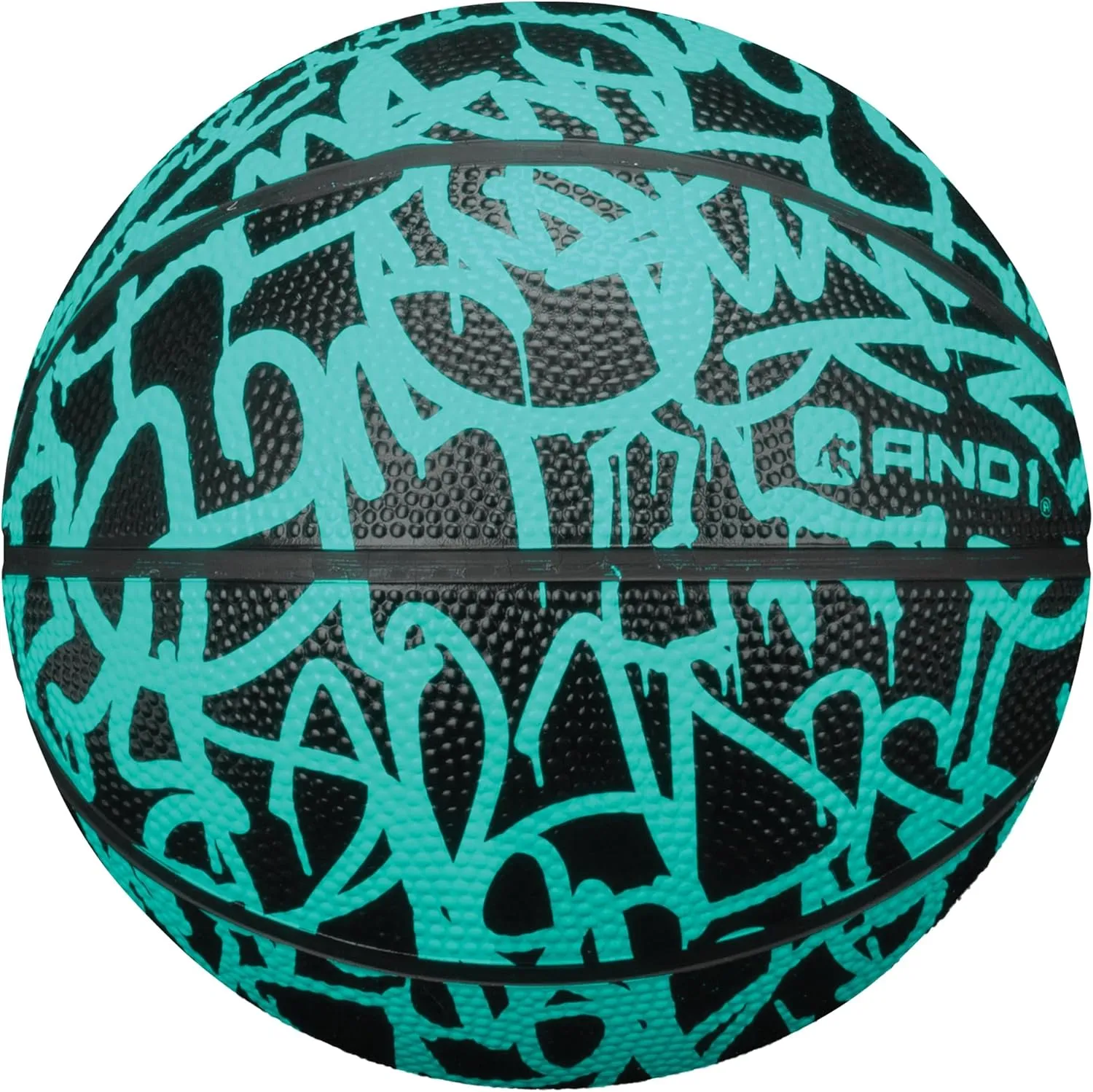AND1 Mini Basketball 3 Pack Set for Kids (Deflated w/Pump Included): - Size 3 7-Inch Premium Youth Size Basketballs, Easy to Grip