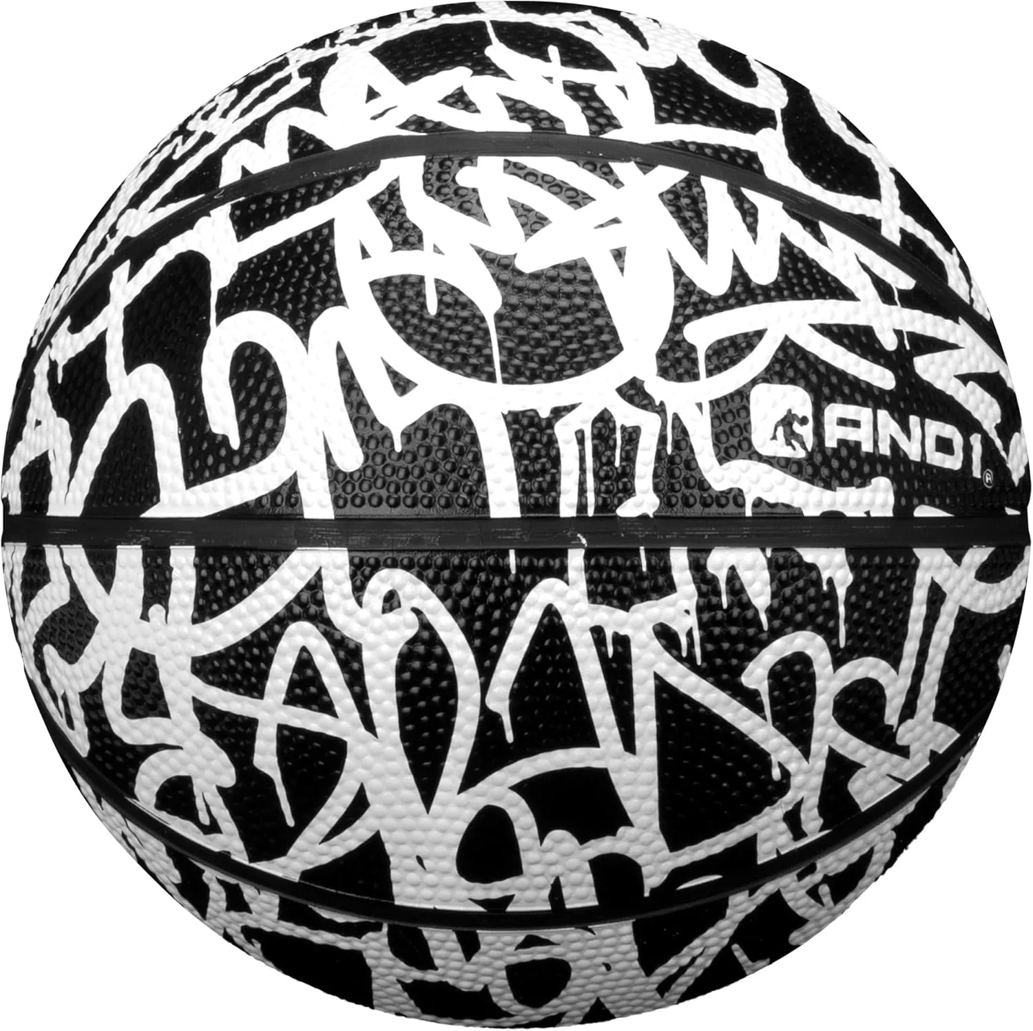 AND1 Mini Basketball 3 Pack Set for Kids (Deflated w/Pump Included): - Size 3 7-Inch Premium Youth Size Basketballs, Easy to Grip