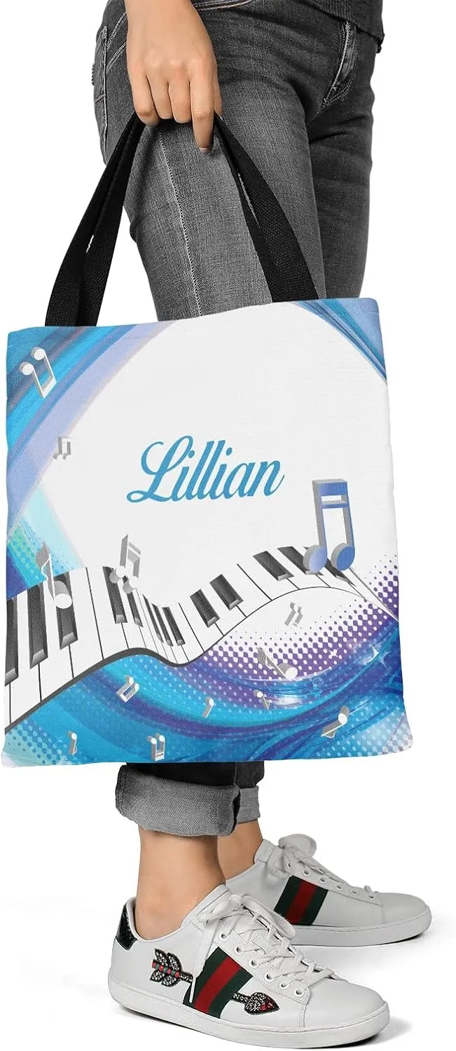 Animal Personalized Canvas Tote Bags, Reusable Bags for Shopping,Travel,School Handbag Gift
