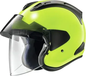 Arai Helmets Ram-X Solid Helmet (X-Large, Fluorescent Yellow)