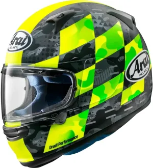 Arai Helmets Regent-X Patch Helmet (Small, Matte Fluorescent Yellow)