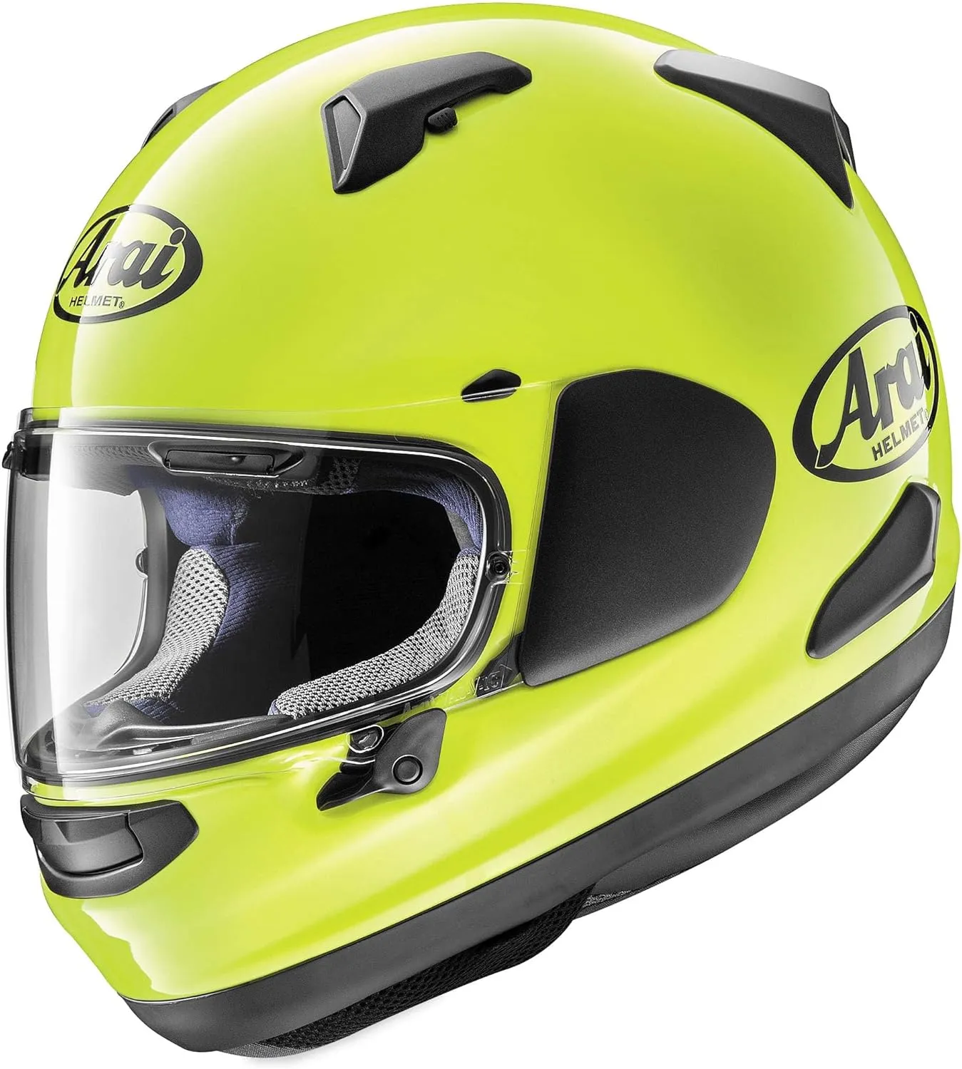 Arai Helmets Signet-X Solid Helmet (Small, Fluorescent Yellow)