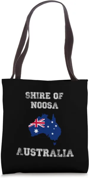 Australia Distressed Flag Shire of Noosa Pride Tote Bag