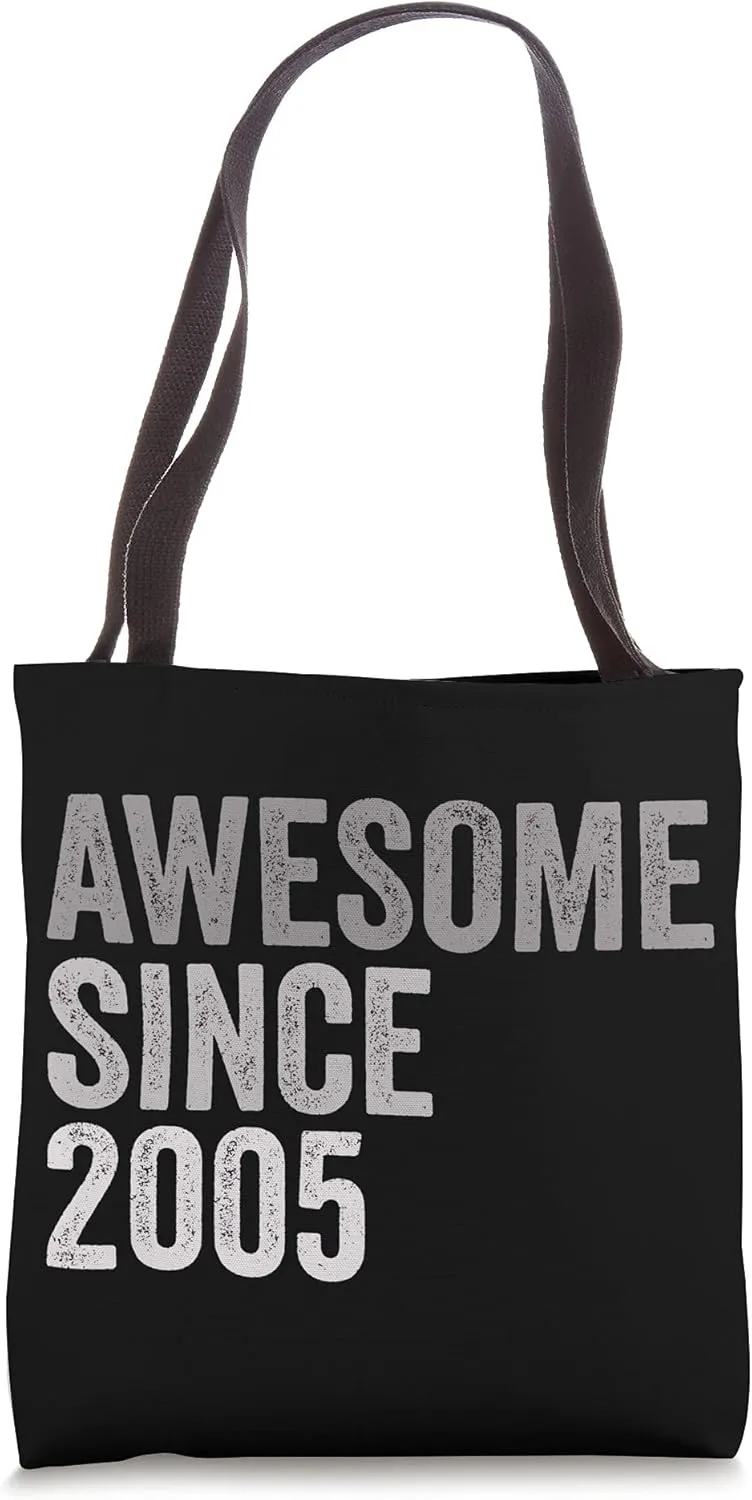 Awesome SInce 2005 Funny 16 Years Old 16th Birthday Legend Tote Bag