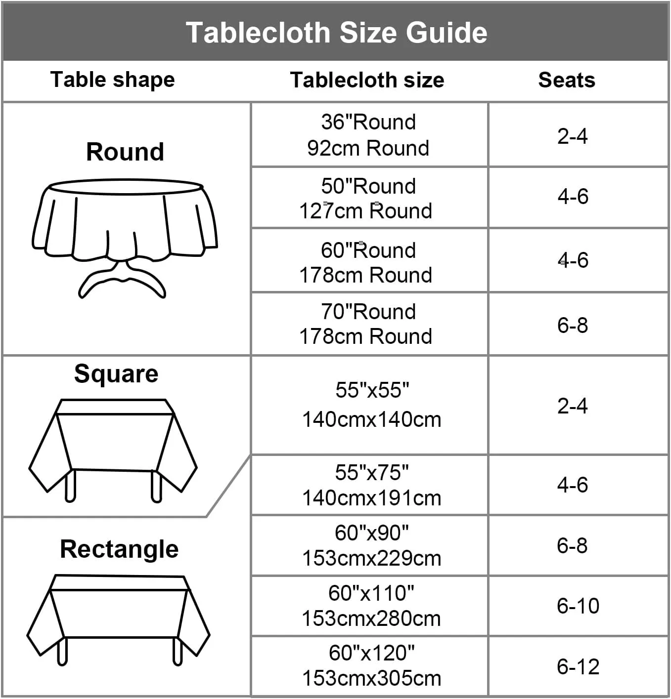 Aztec Round Tablecloth with Retro Geometric Pattern - American Southwest Native Aztec Indian Bohemian Style for Kitchen - 36" Round