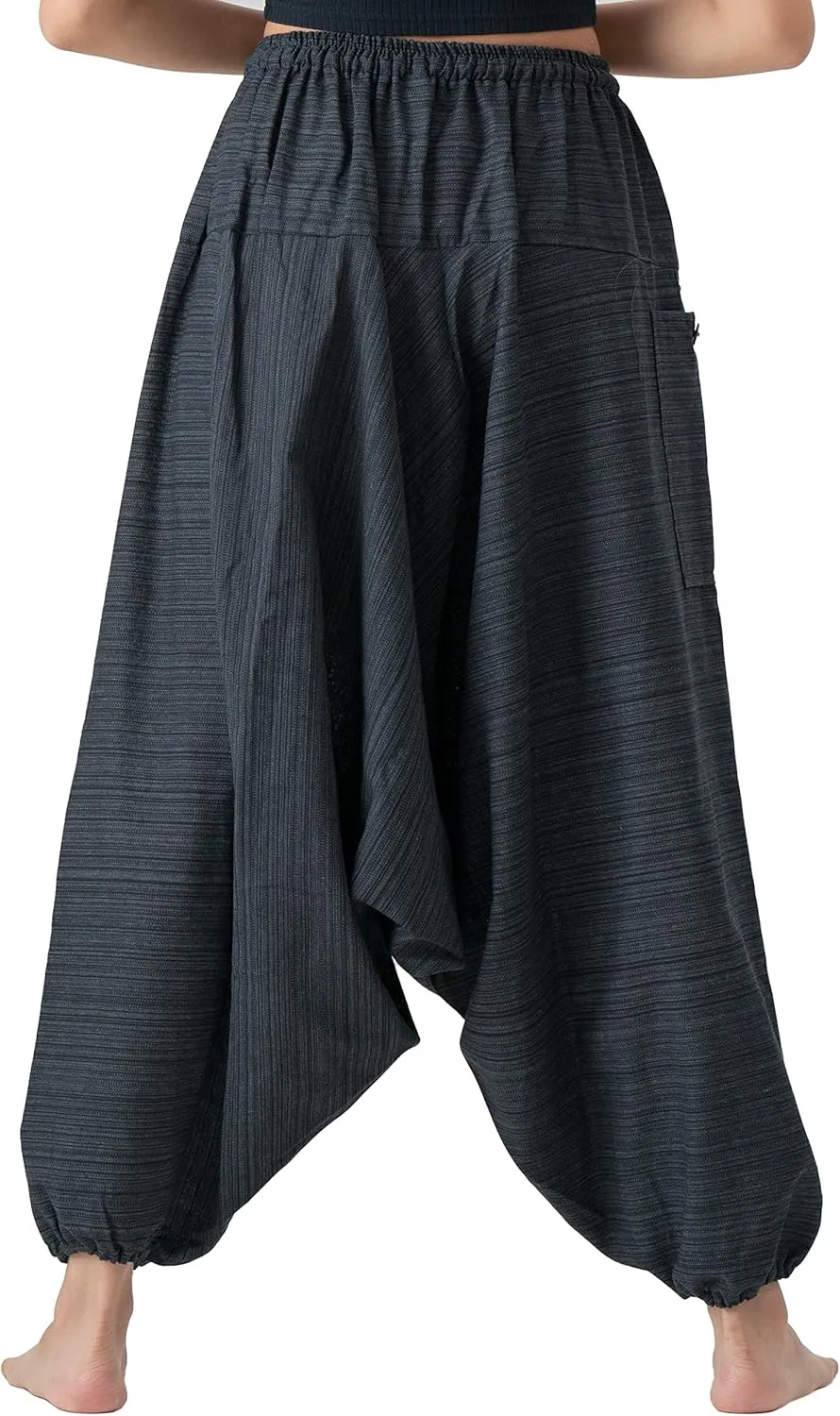 B BANGKOK PANTS Harem Pants for Women Boho Clothing Cotton