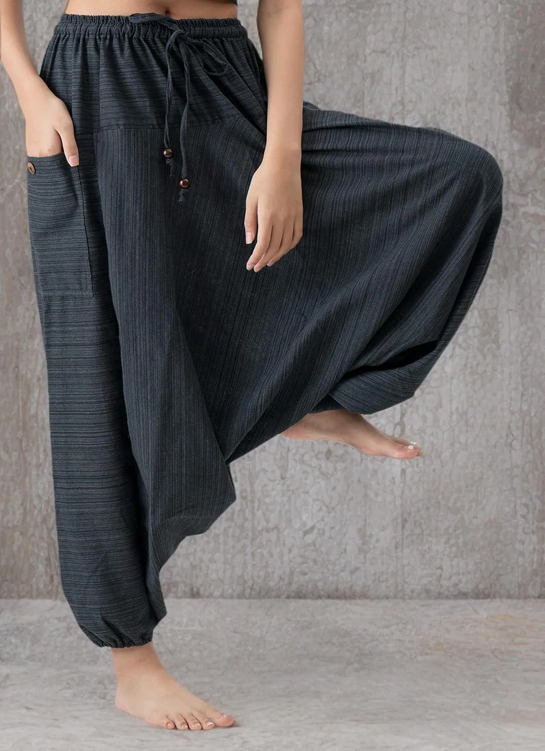 B BANGKOK PANTS Harem Pants for Women Boho Clothing Cotton
