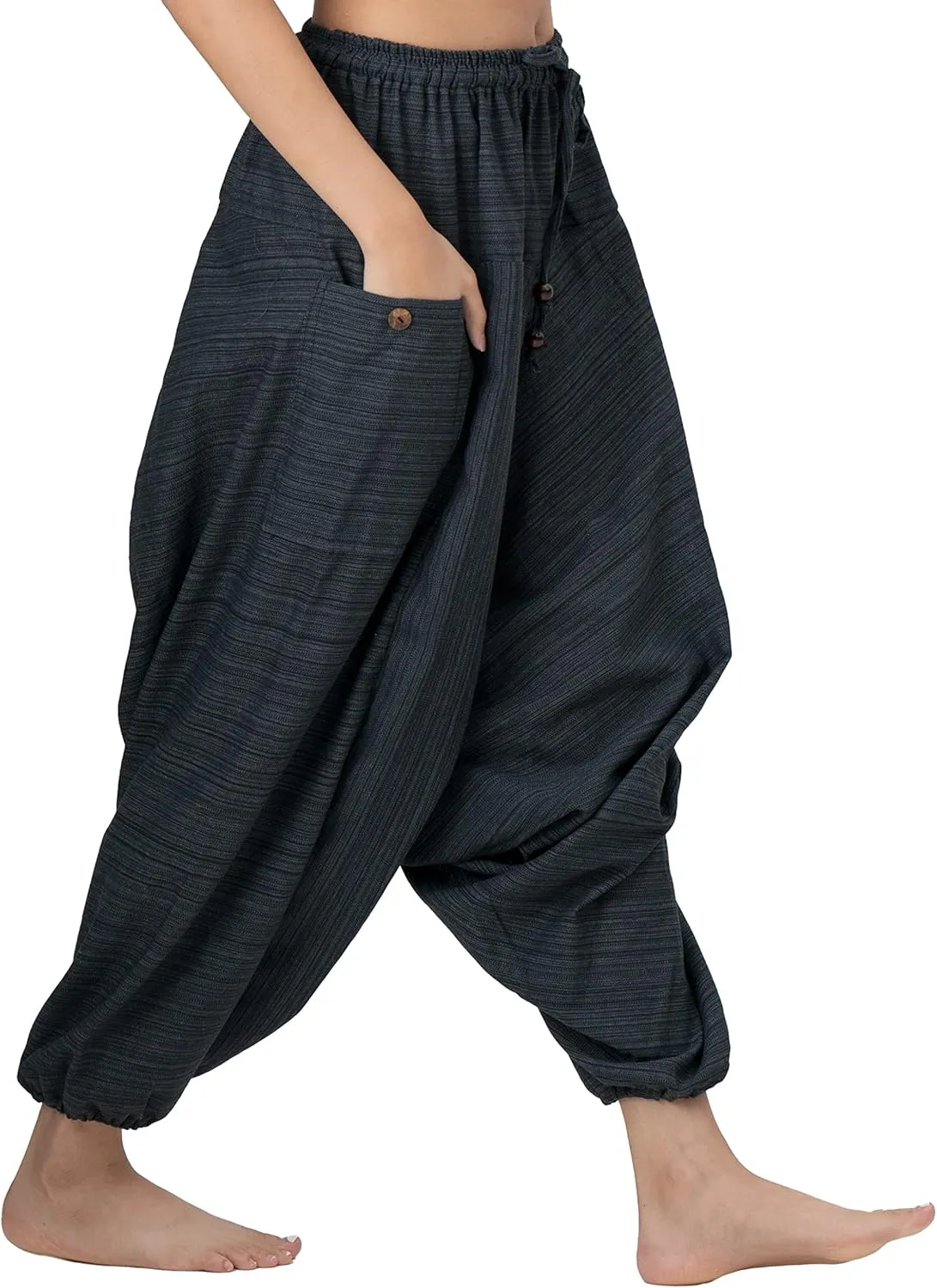 B BANGKOK PANTS Harem Pants for Women Boho Clothing Cotton