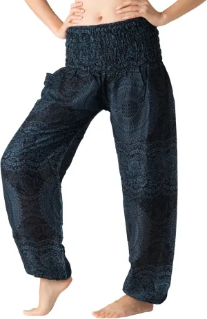 B BANGKOK PANTS Harem Pants Women Yoga Boho Clothes with Pockets