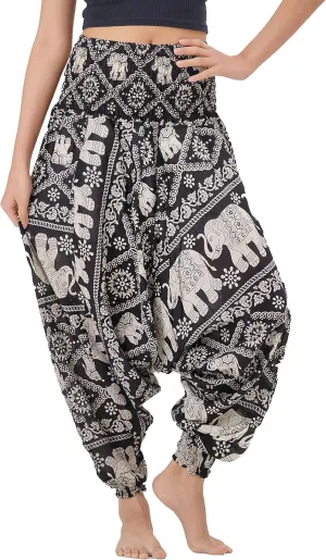 B BANGKOK PANTS Women's Harem Pants Jumpsuit Hippie Clothes