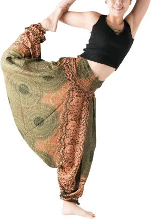 B BANGKOK PANTS Women's Harem Pants Jumpsuit Hippie Clothes