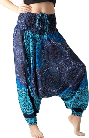 B BANGKOK PANTS Women's Harem Pants Jumpsuit Hippie Clothes