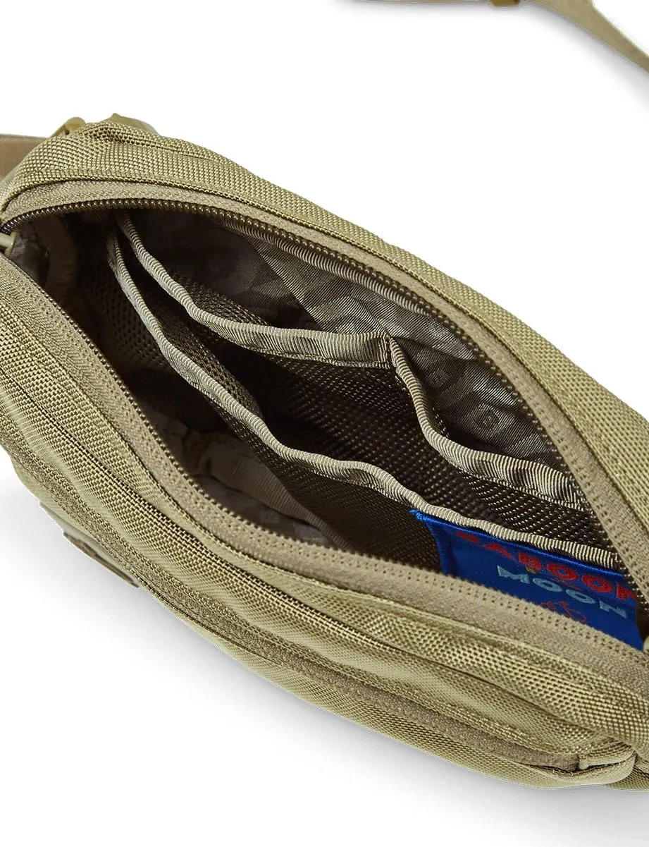 Baboon to the Moon Fanny Pack - Trendy, Compact, Water-Repellent Waist Bag in Multiple Colors and Sizes for Men and Women (Crocodile, Mini (1.5L))