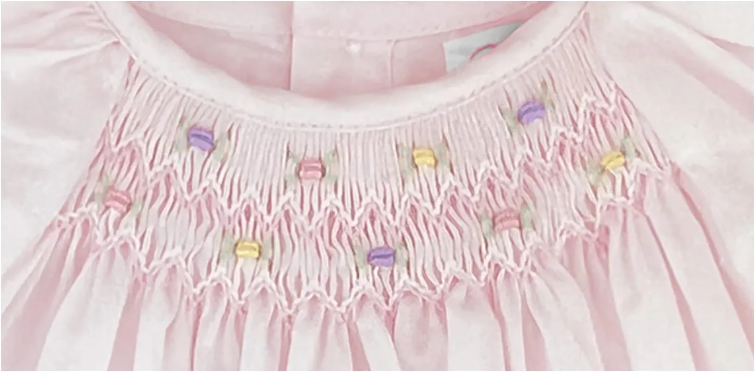 Baby Girls' Daydress with Embroidered Hem