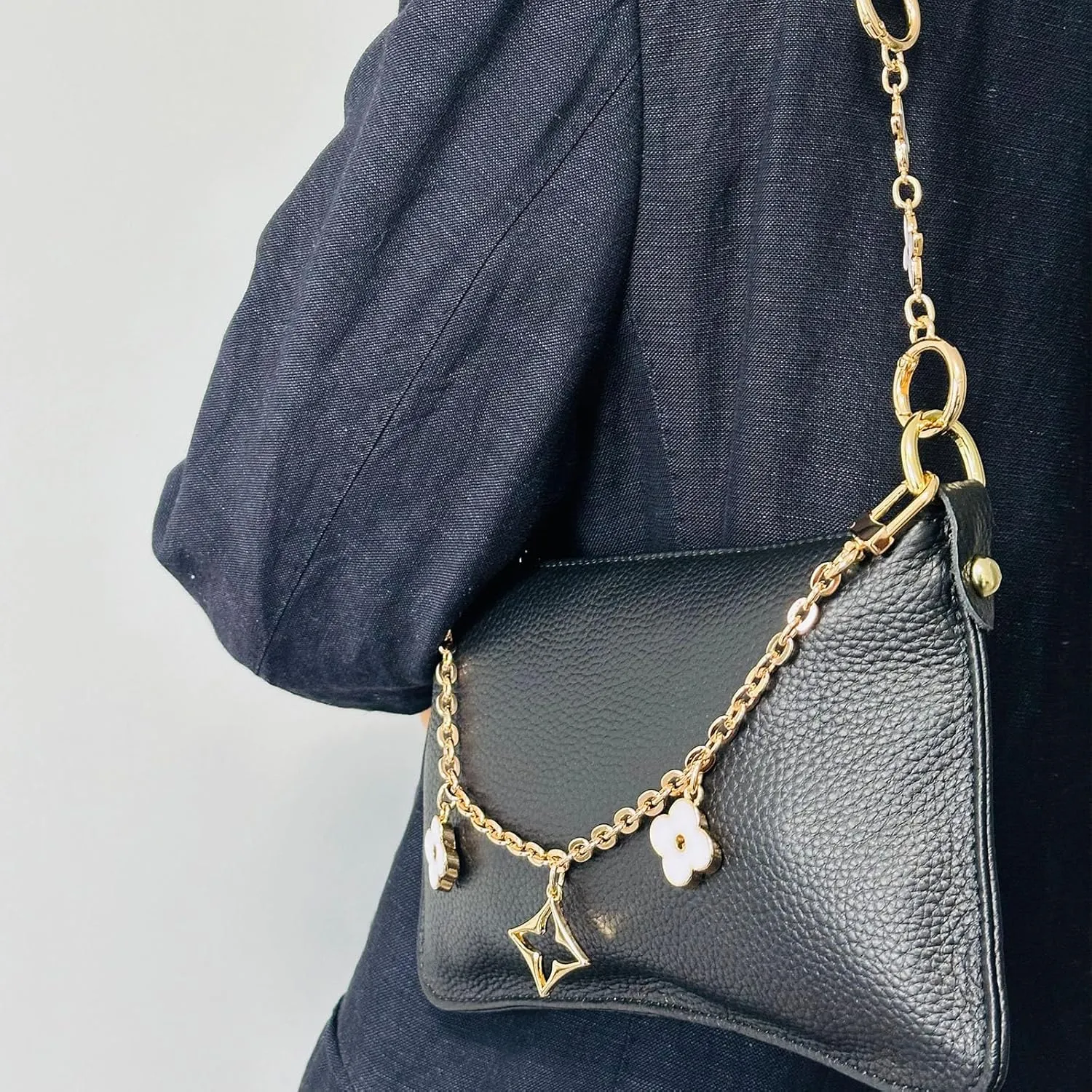 Bag Charms for Handbags Purse Extender Chain Women's Bag Chains Pendant Accessories for Wallet Decorations