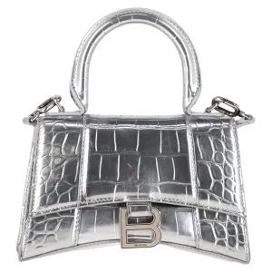 Balenciaga hourglass top handle bag