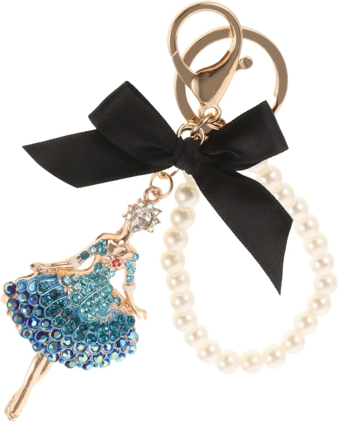 Ballet Girl Keychain Ballet Accessory Souvenir for Ballet Purse Charms Ballet Keychain Women Keychain
