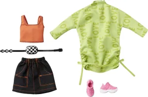Barbie Fashion Pack Green Love Dress
