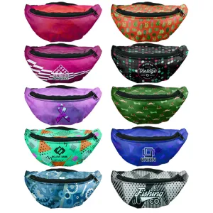 Basic Full Color Front & Back Fanny Pack