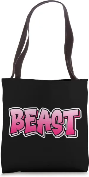 Beast | Graffiti Style Design That Says Beast Tote Bag