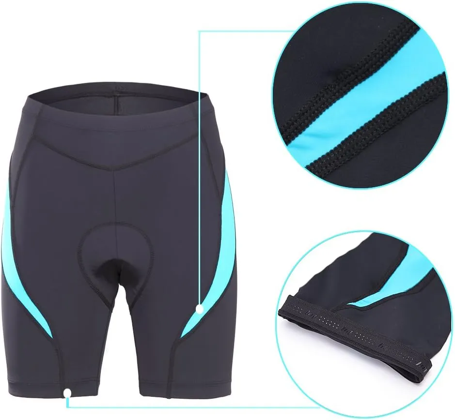 beroy Women Breathable Bike Shorts, Cycling Shorts with 3D Gel Pad