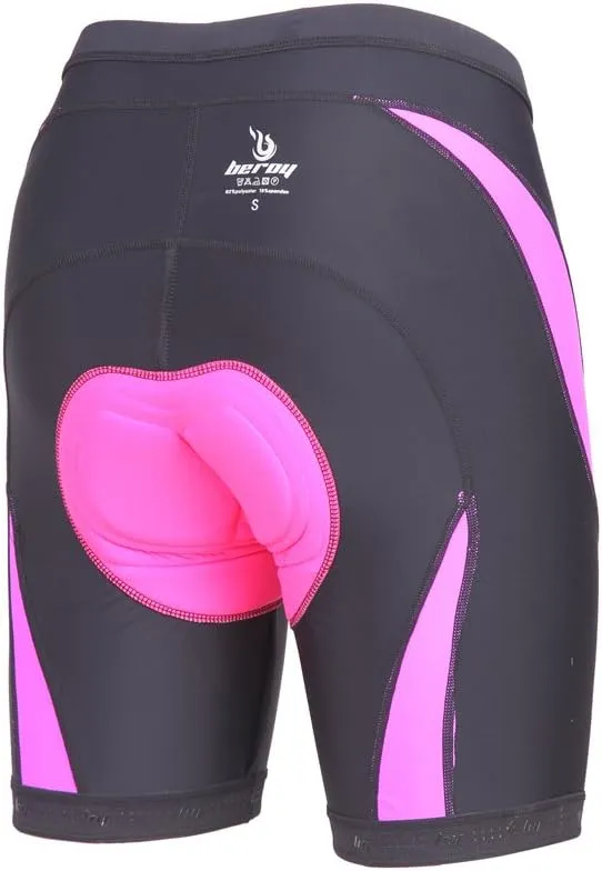 beroy Women Breathable Bike Shorts, Cycling Shorts with 3D Gel Pad