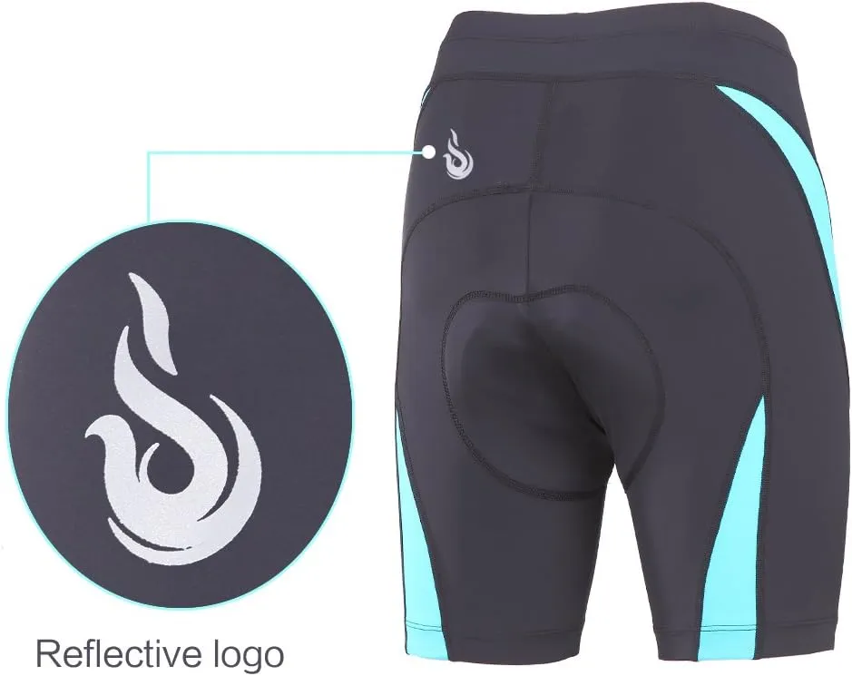 beroy Women Breathable Bike Shorts, Cycling Shorts with 3D Gel Pad