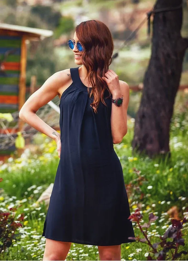 BLACK CLEOPATRA DRESS