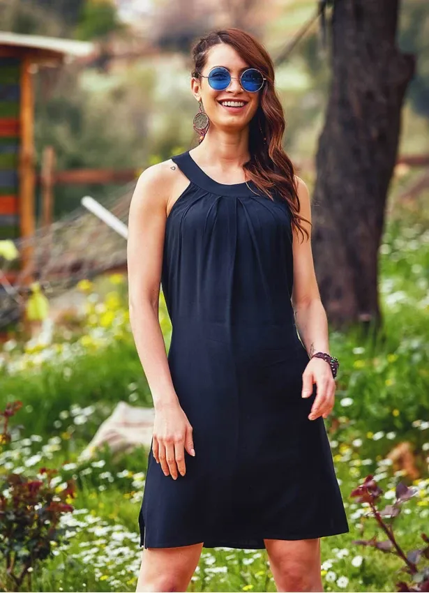 BLACK CLEOPATRA DRESS