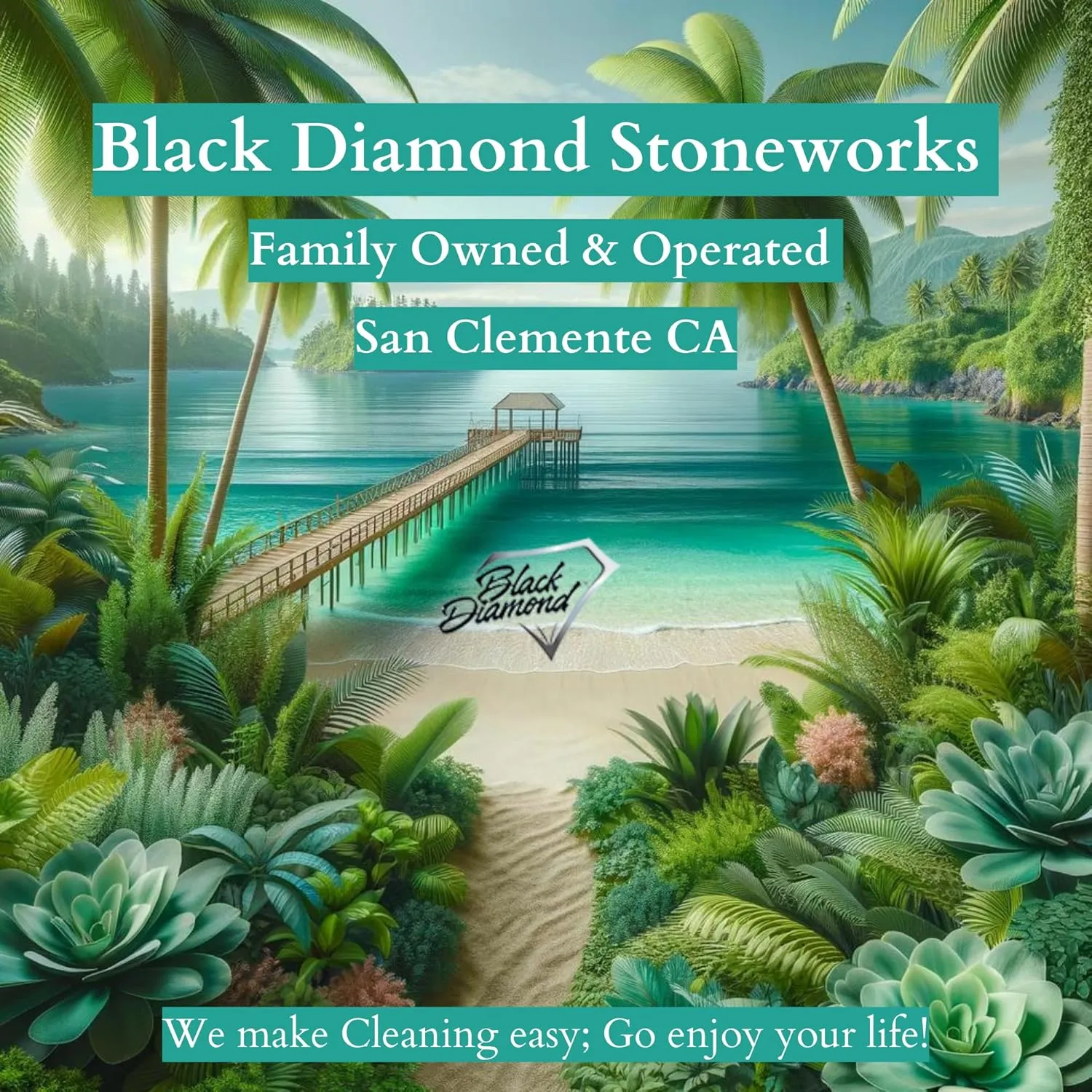Black Diamond Laminate Floor Cleaner and Hardwood Floor Cleaner Spray - Versatile Solution Safe for Vinyl Floors, Wood Floors, and Engineered Hardwood Floors - 1-Quart.