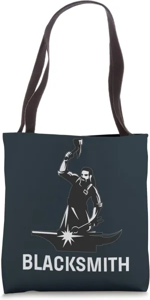 Blacksmith Metalworker Tote Bag