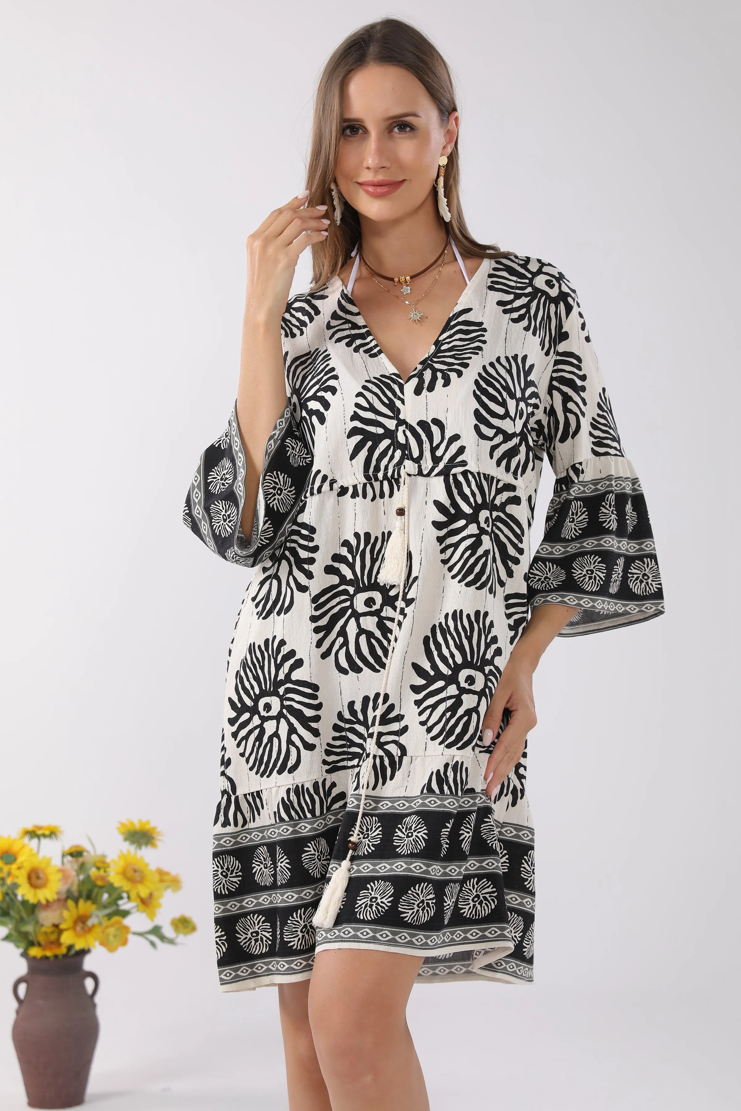 Boho Mini Dress