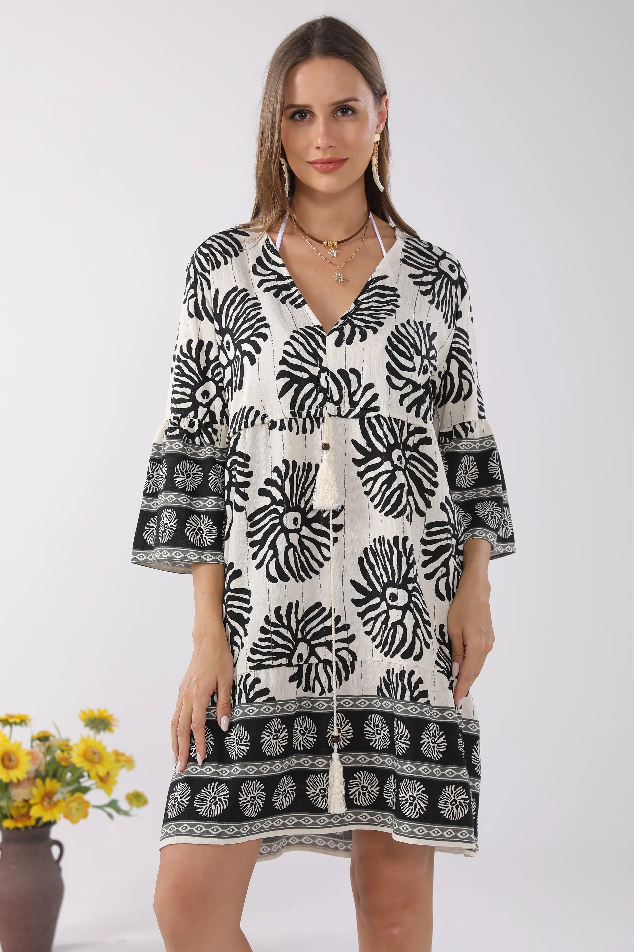 Boho Mini Dress